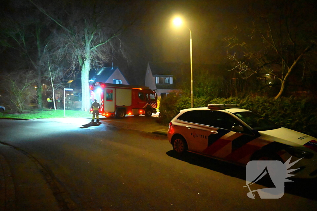Brandweer ingezet voor melding woningbrand