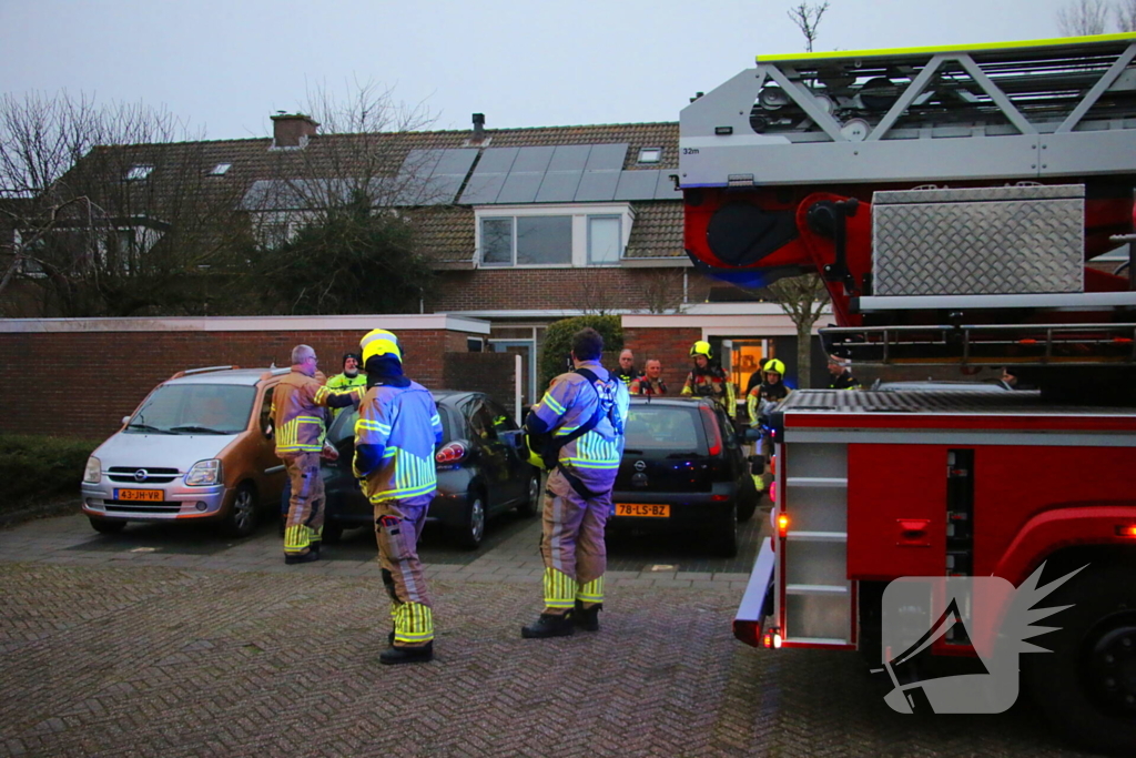 Schoorsteenbrand snel onder controle