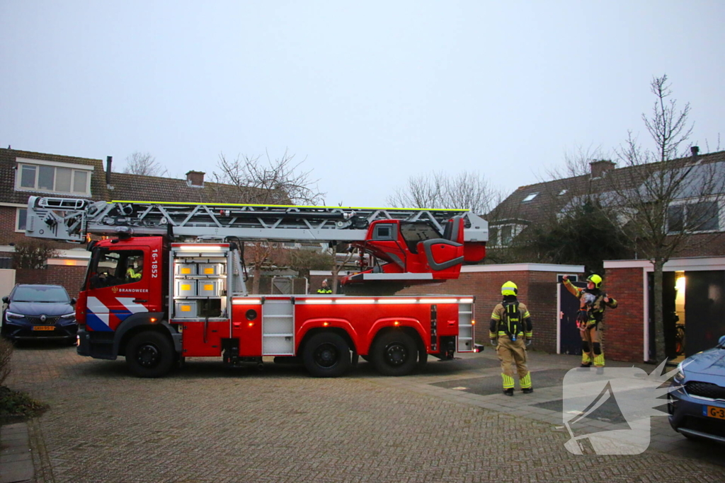 Schoorsteenbrand snel onder controle
