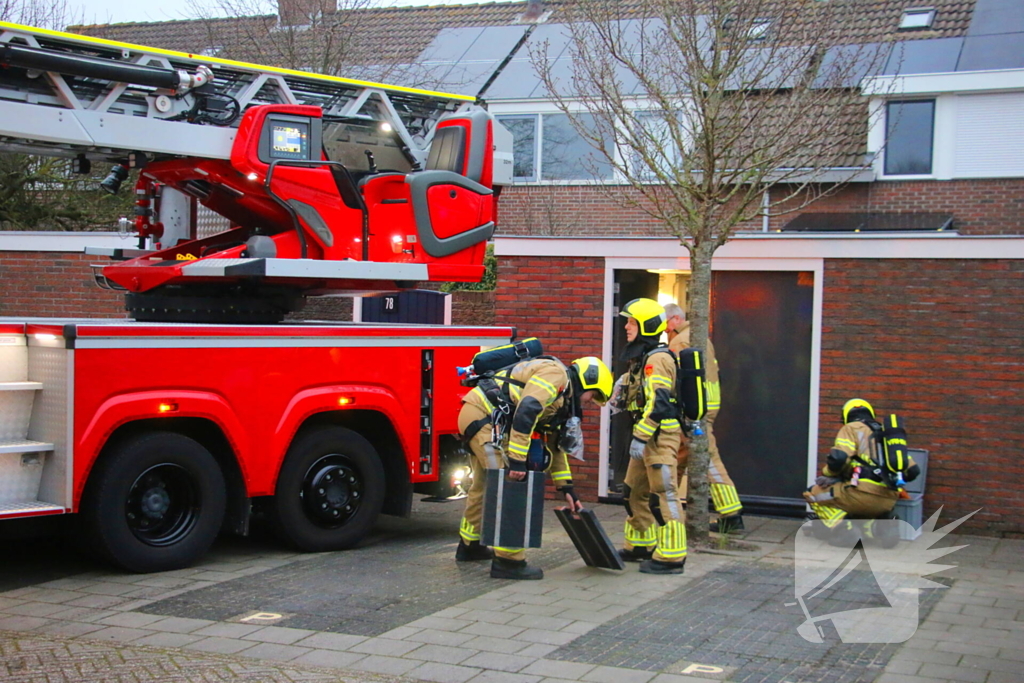 Schoorsteenbrand snel onder controle