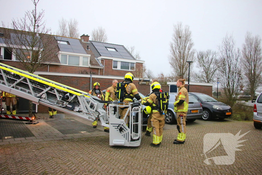 Schoorsteenbrand snel onder controle