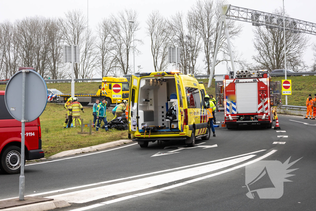 Zwaargewonde bij ernstig ongeval