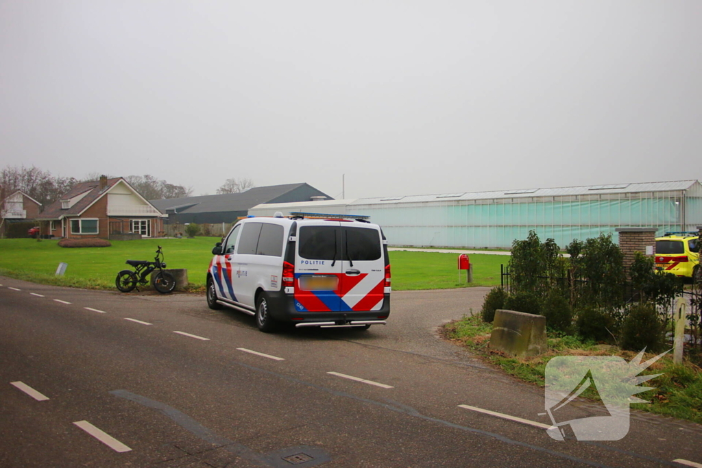Botsing tussen fatbiker en scooterrijder