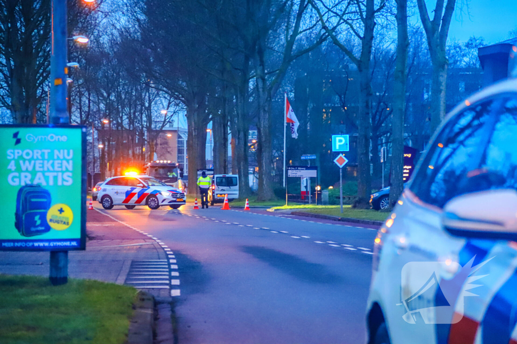 Fietser gewond bij ongeval op kruising