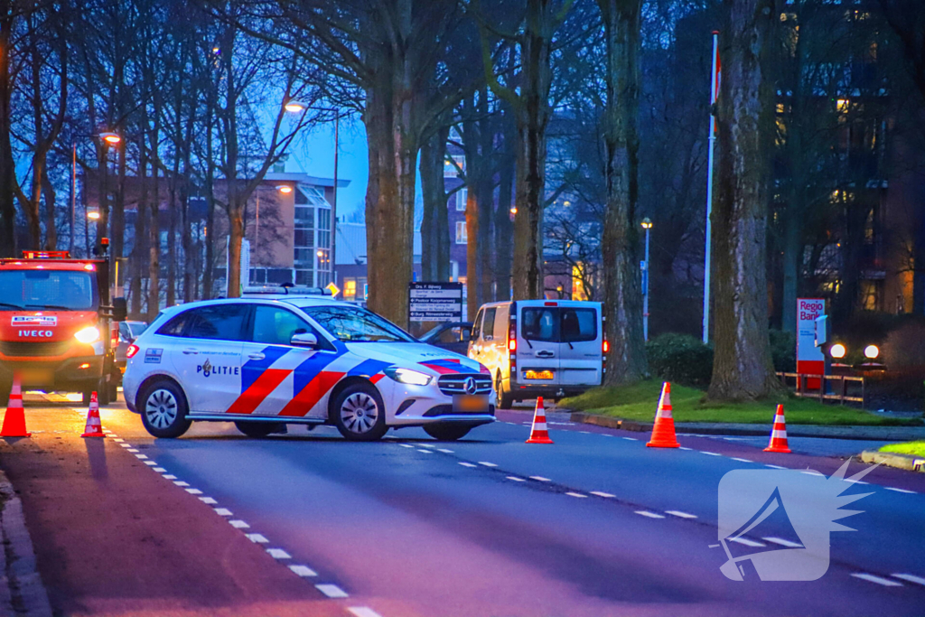 Fietser gewond bij ongeval op kruising