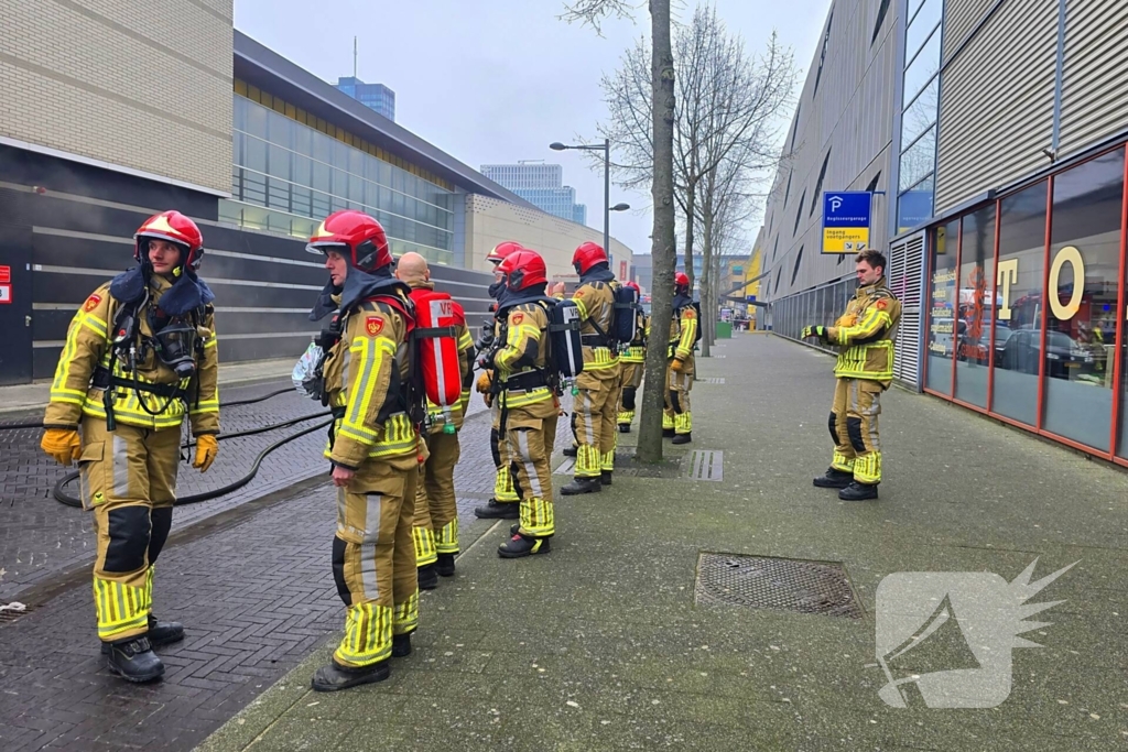 Flinke brand in elektriciteitskast