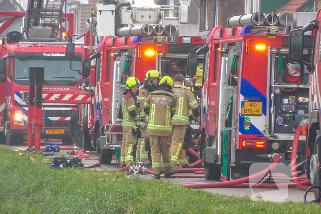 Huis verloren door brand op bovenste verdieping