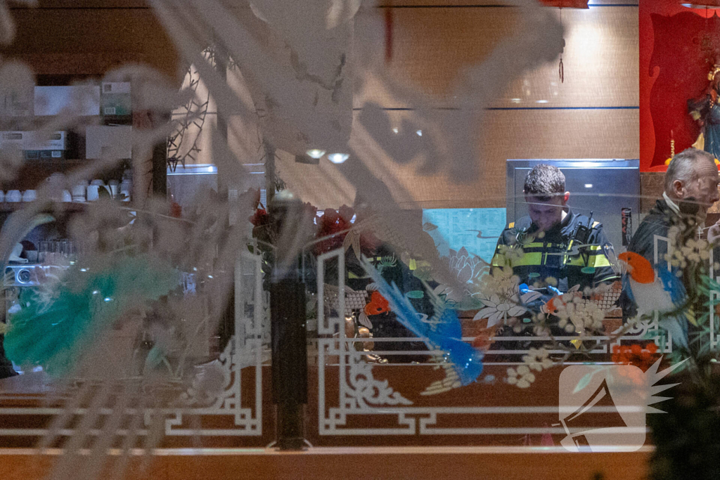 Politie onderzoekt overval op Chinees restaurant