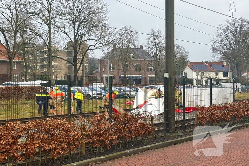 Geen treinverkeer door aanrijding met persoon
