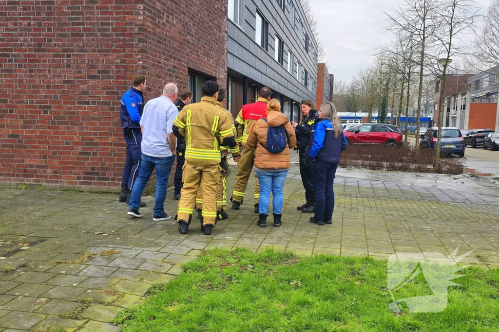 Sinkhole voor woning ontstaan