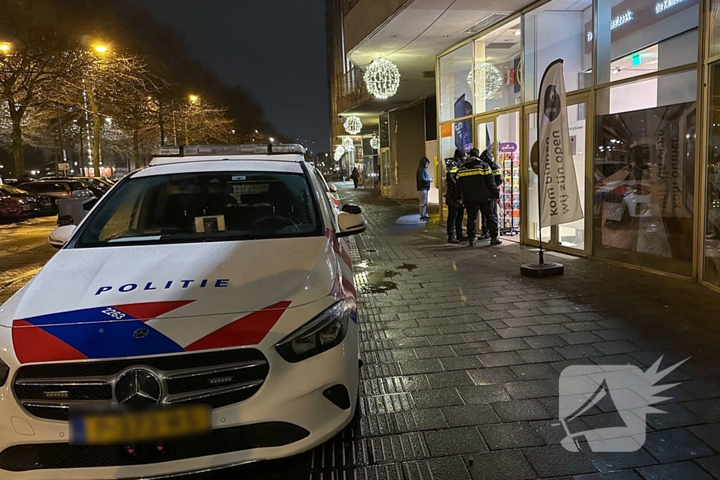 Politie ingezet voor een overval