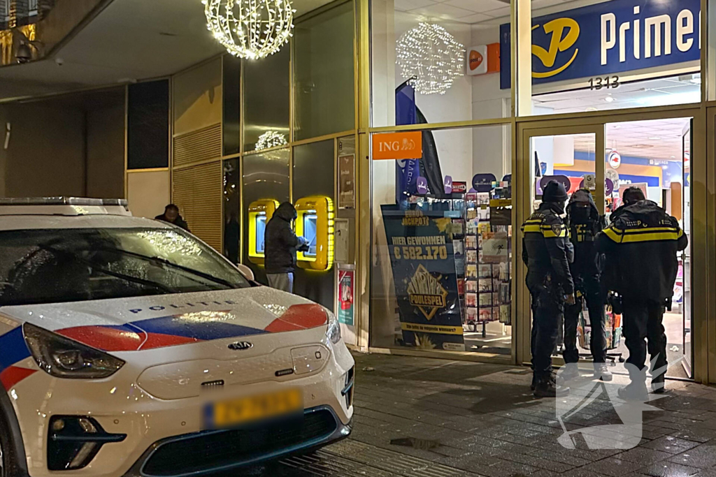 Politie ingezet voor een overval