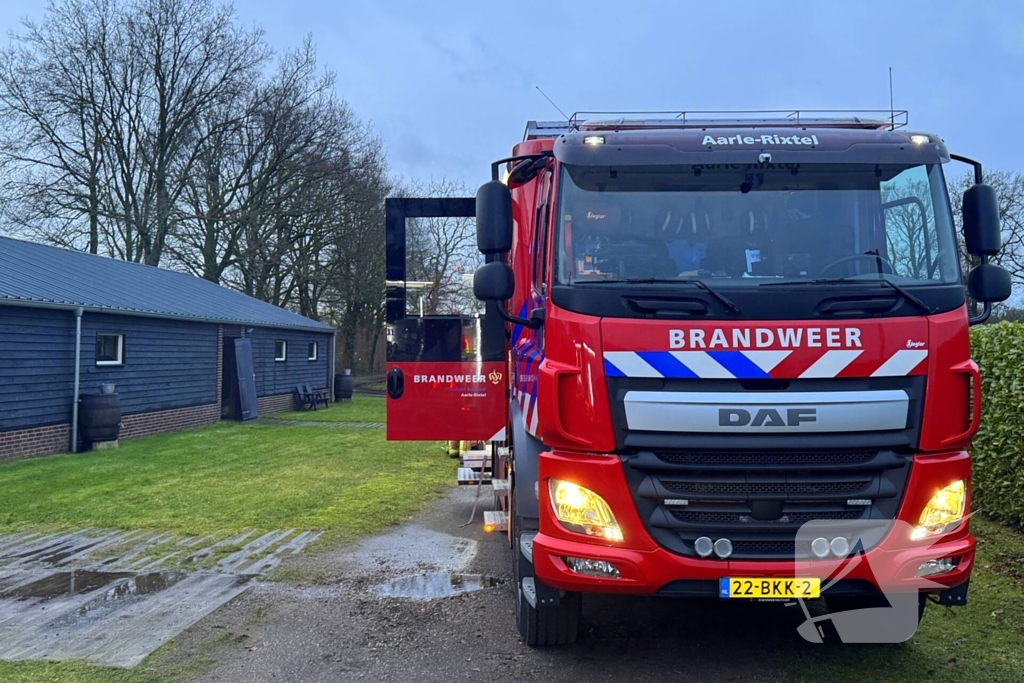 Flinke schade naar brand in schuur, paard gered
