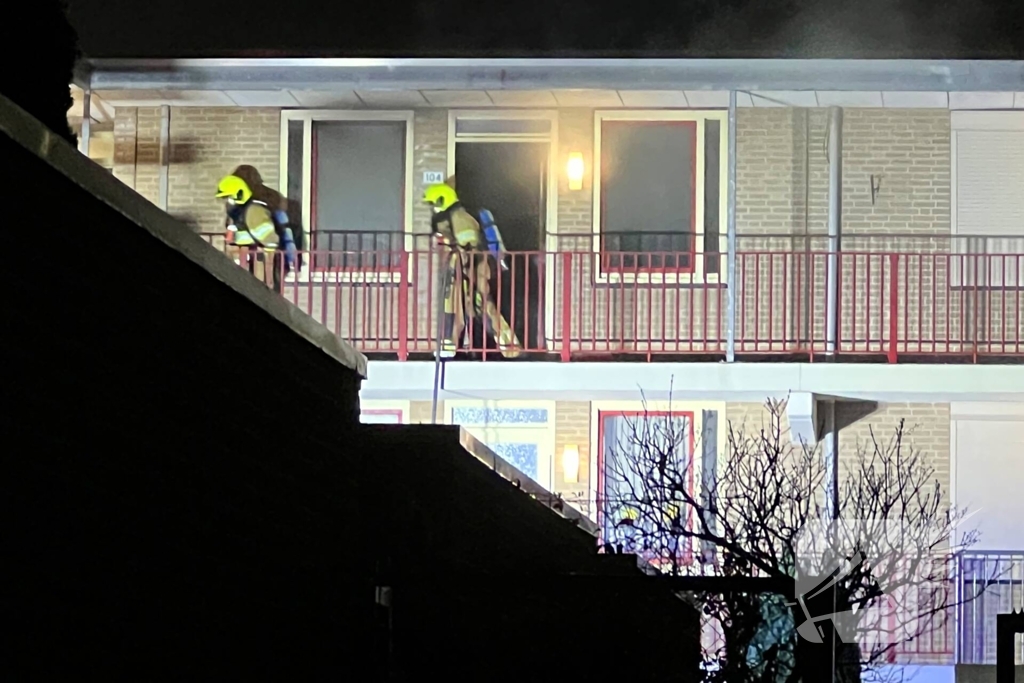 Brand in woning snel onder controle