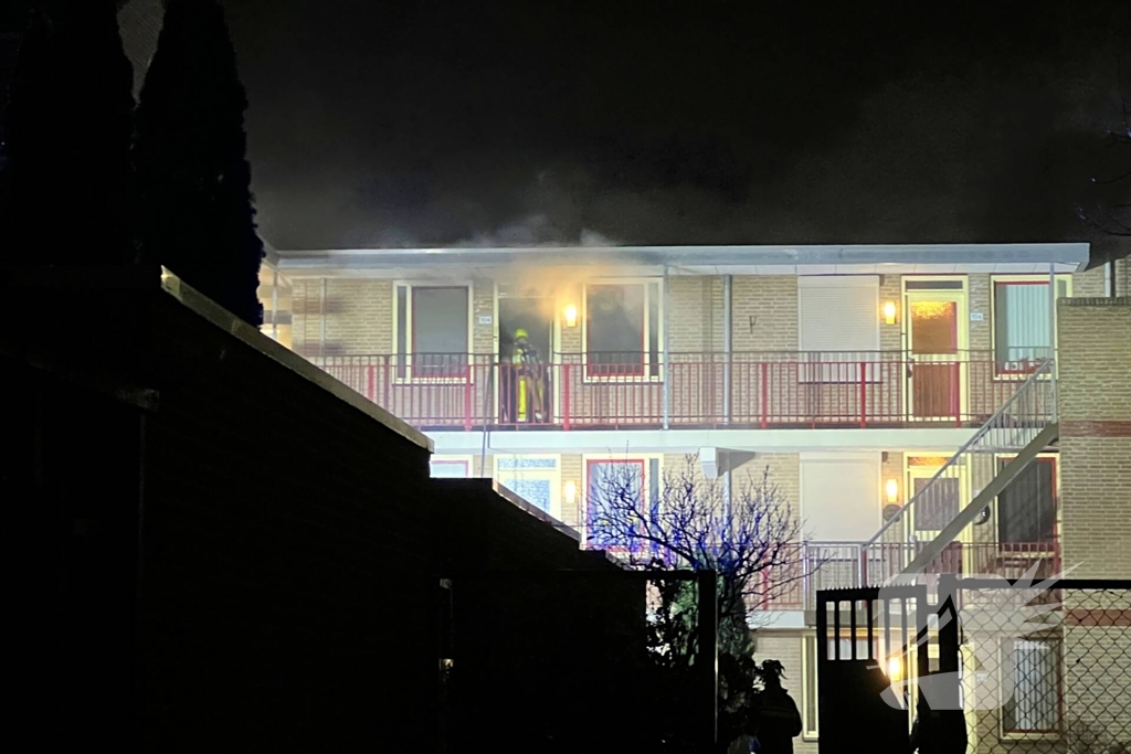 Brand in woning snel onder controle