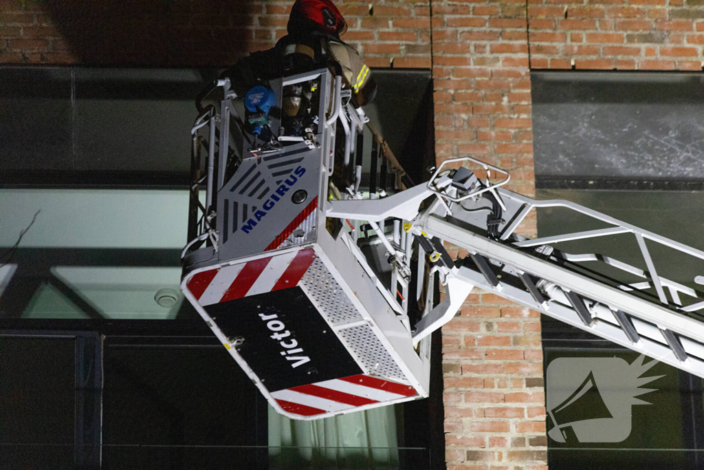 Brandweer ingezet voor brand in een appartement