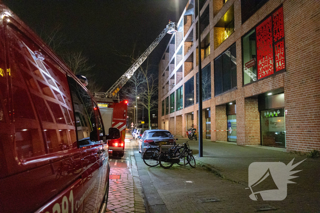 Brandweer ingezet voor brand in een appartement