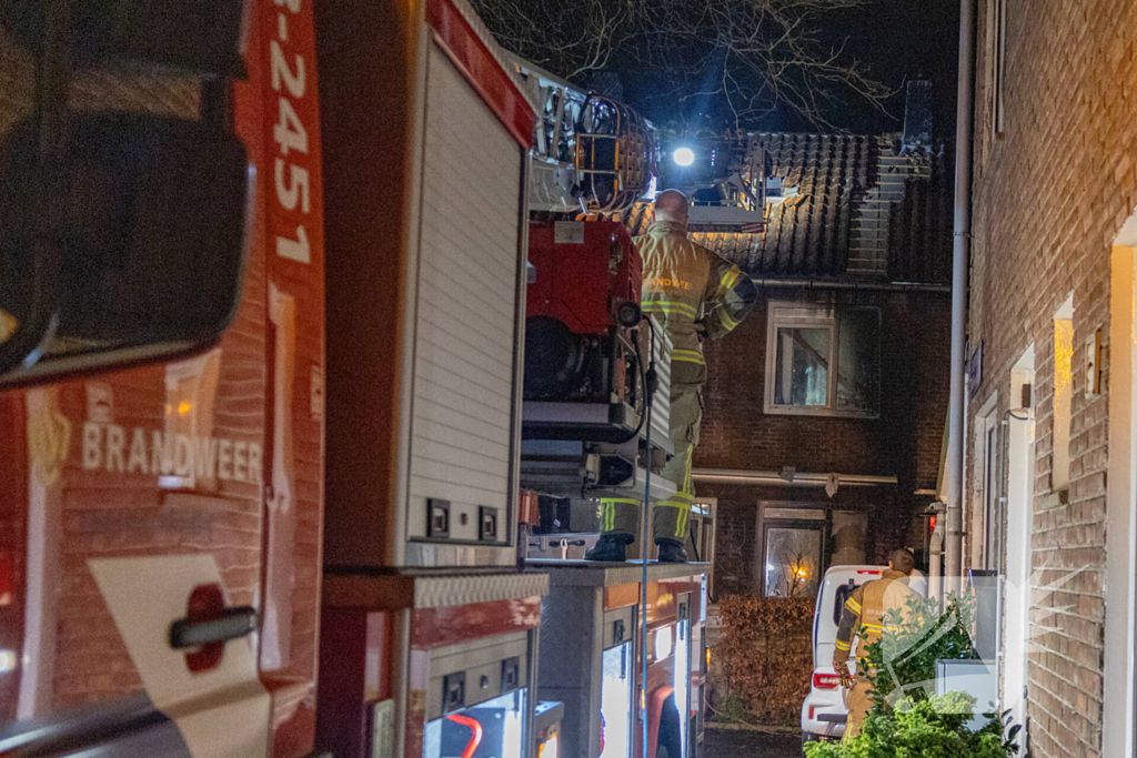 Veel schade bij brand in woning