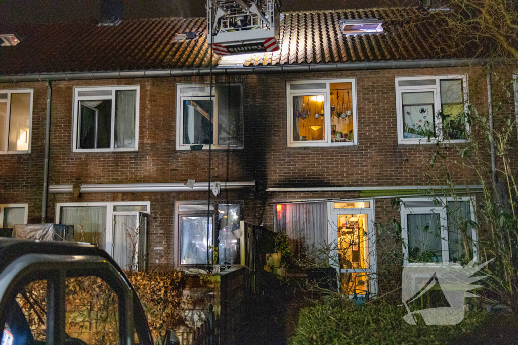 Veel schade bij brand in woning