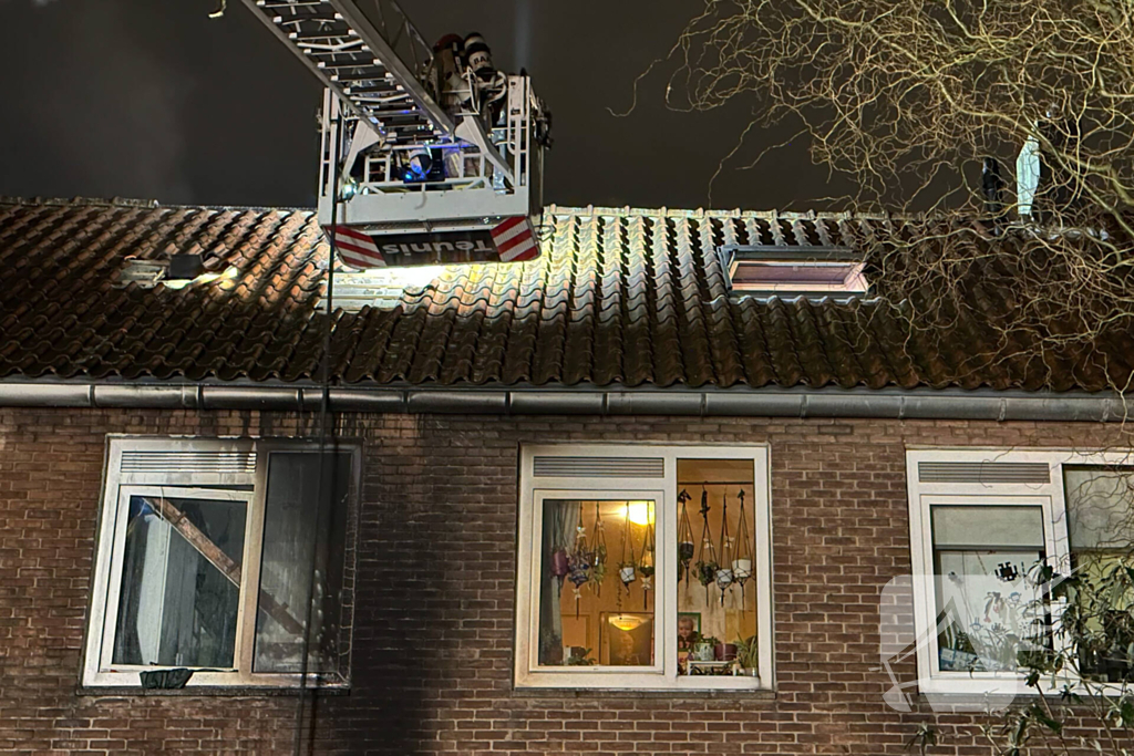 Veel schade bij brand in woning