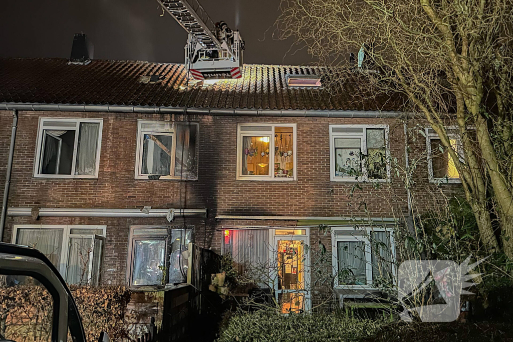 Veel schade bij brand in woning