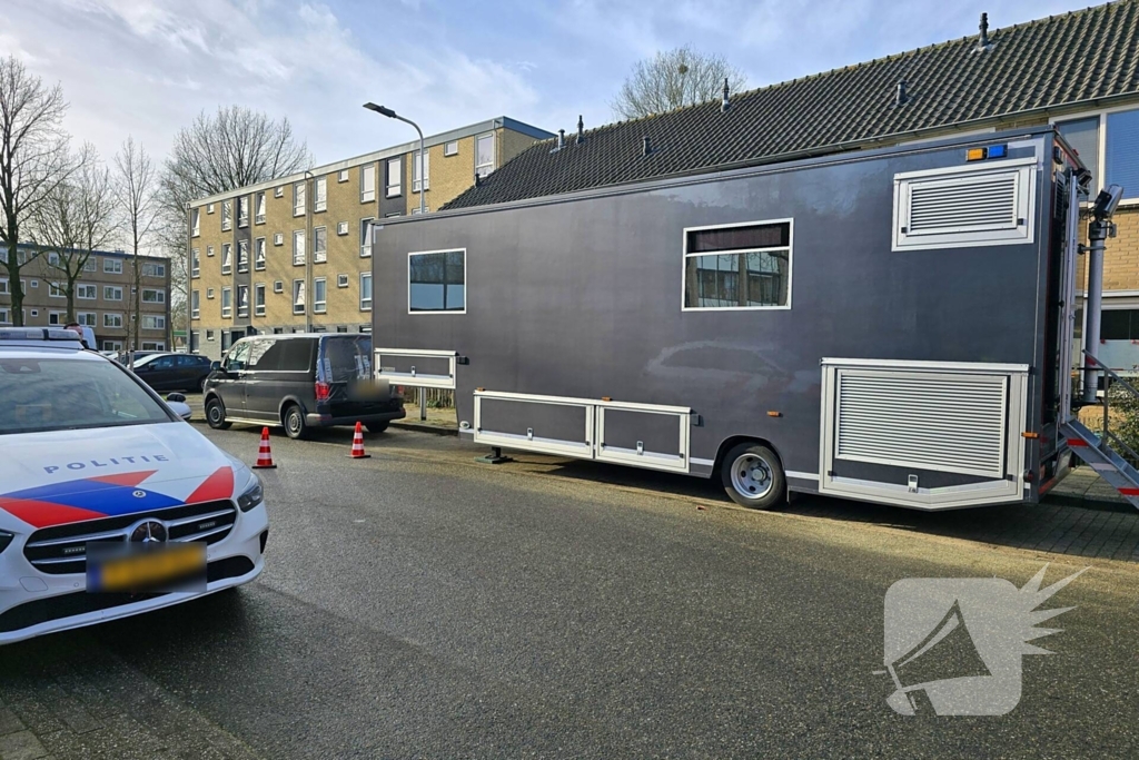 Brandweer assisteert bij forensisch onderzoek naar grote brand