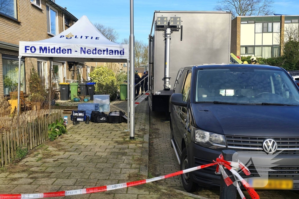 Brandweer assisteert bij forensisch onderzoek naar grote brand