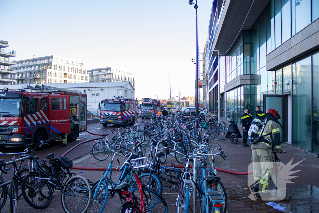 Melding brand in pand blijkt stoomvorming