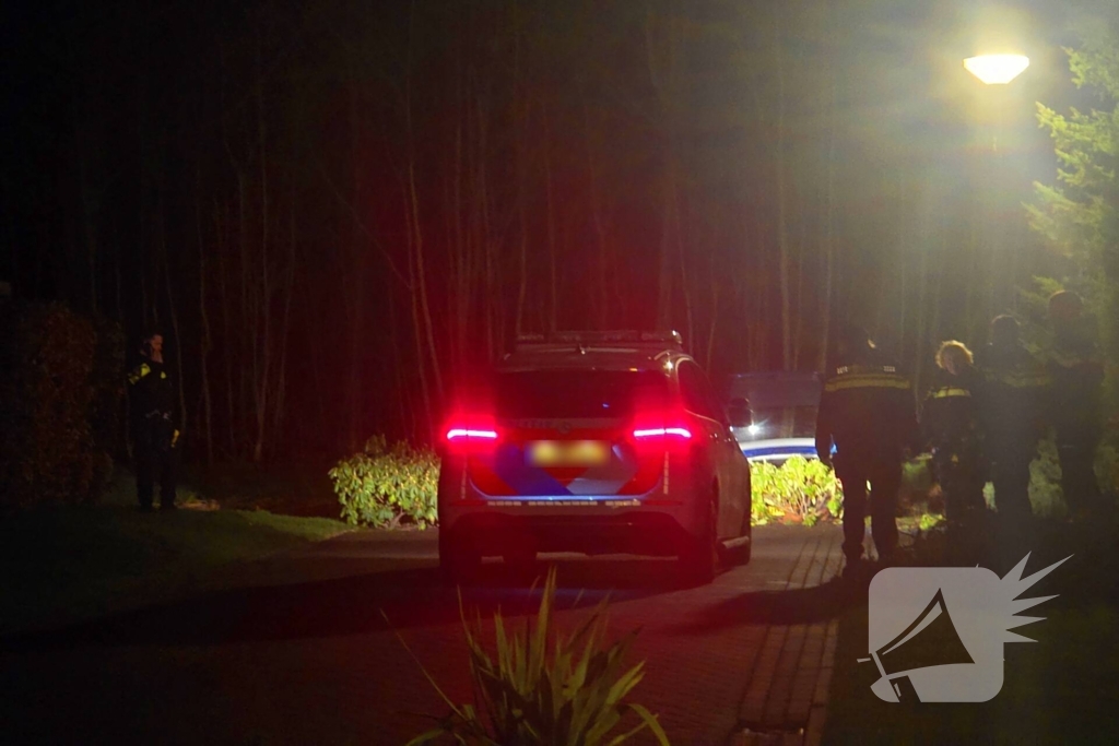 Achtervolging eindigt in sloot