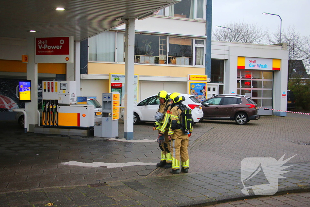 Benzinetank loopt leeg tijdens tanken