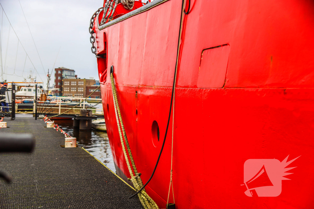 Kabeldiefstal bij Museum Lichtschip: vrijwilligers in de kou