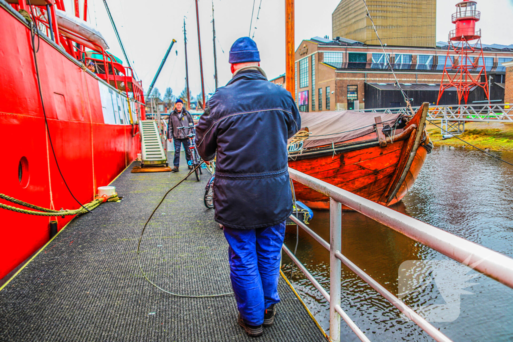 Kabeldiefstal bij Museum Lichtschip: vrijwilligers in de kou
