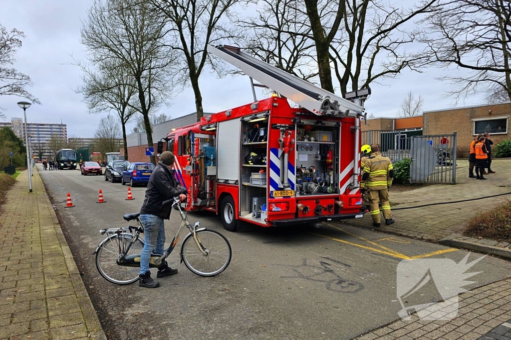 School ontruimd vanwege brand