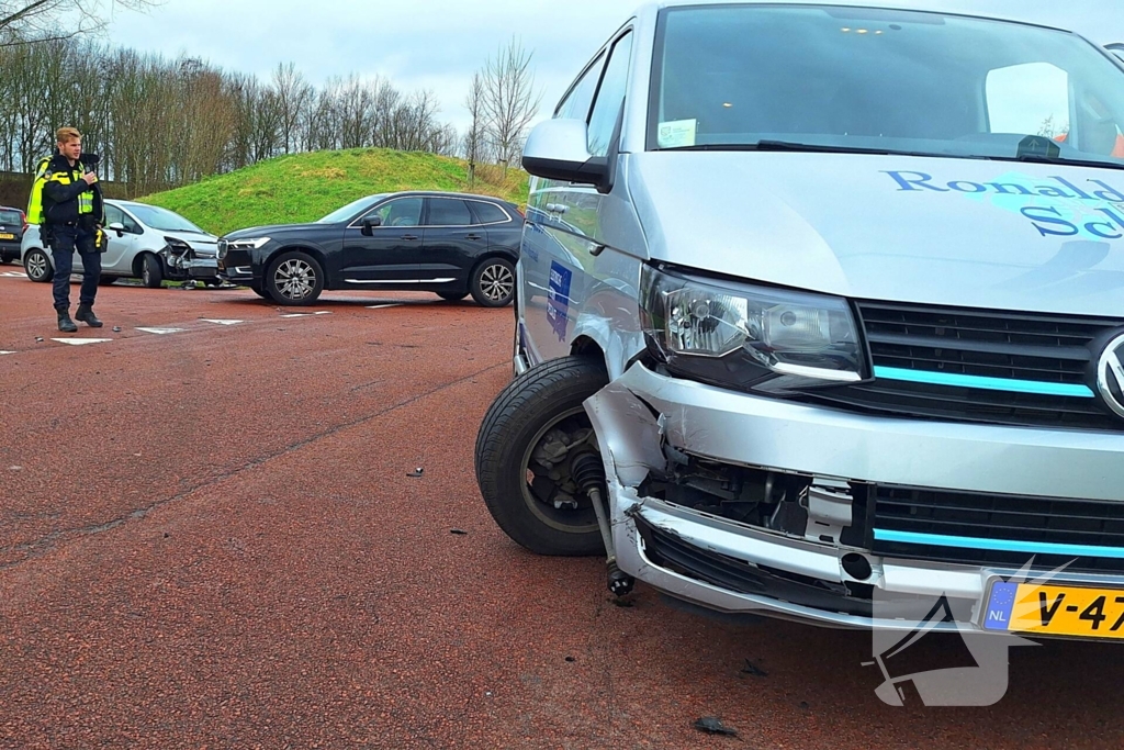 Flinke schade bij aanrijding door voorrangsfout