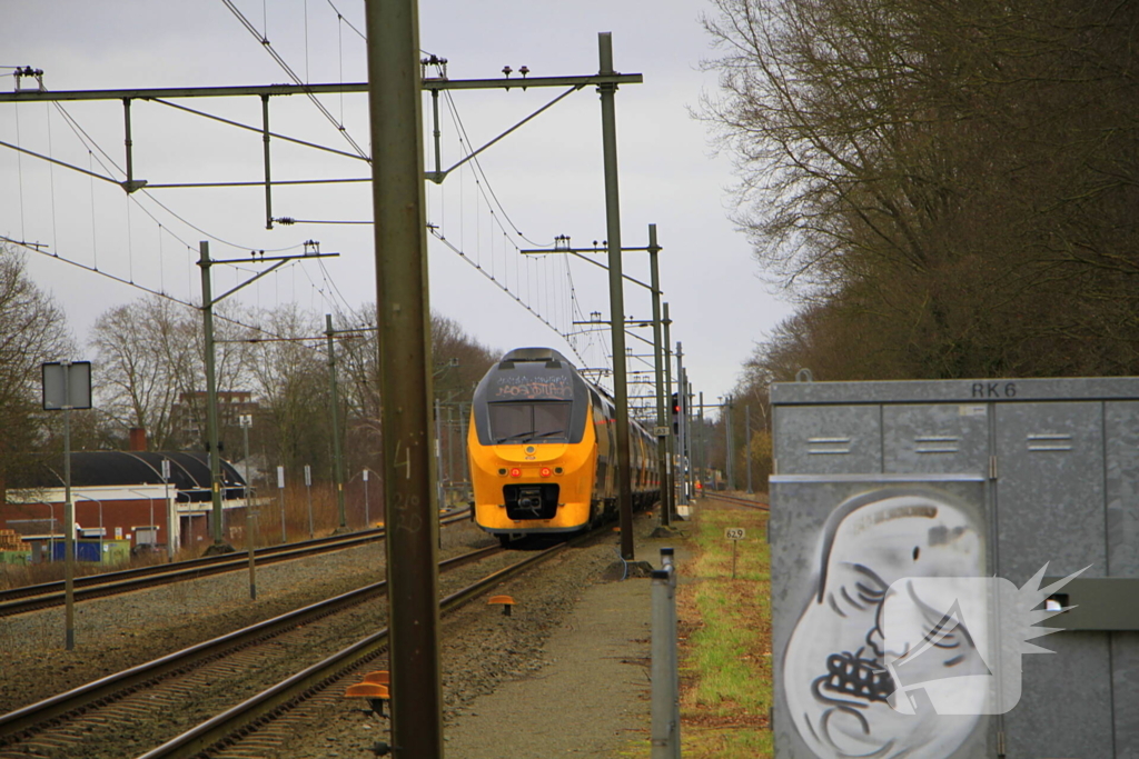 Defecte trein zorgt voor vertraging