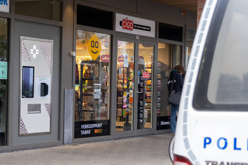 Politie lost waarschuwingsschot bij poging overval