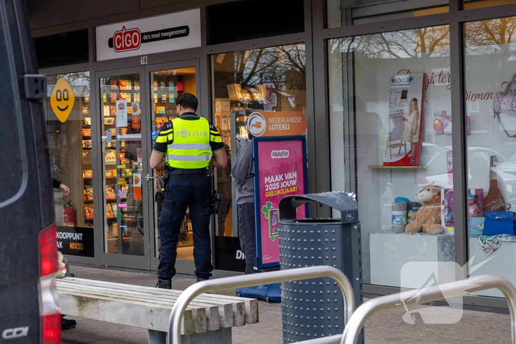 Politie lost waarschuwingsschot bij poging overval
