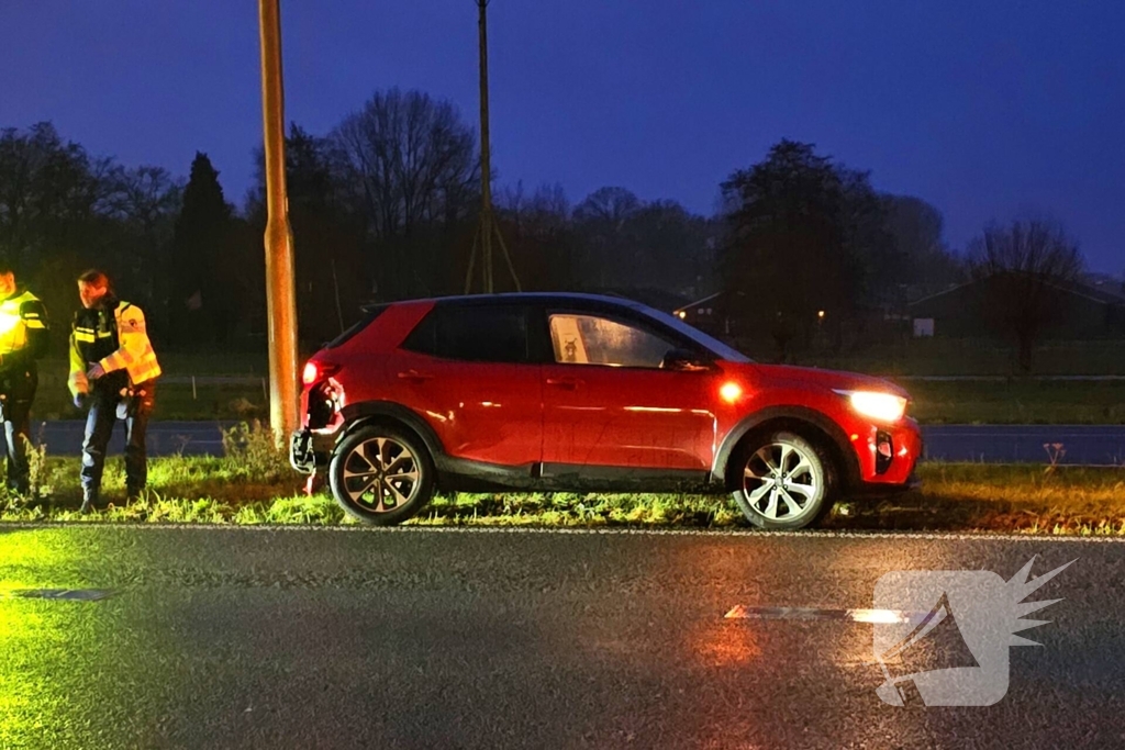 Drie voertuigen betrokken bij kop-staartbotsing