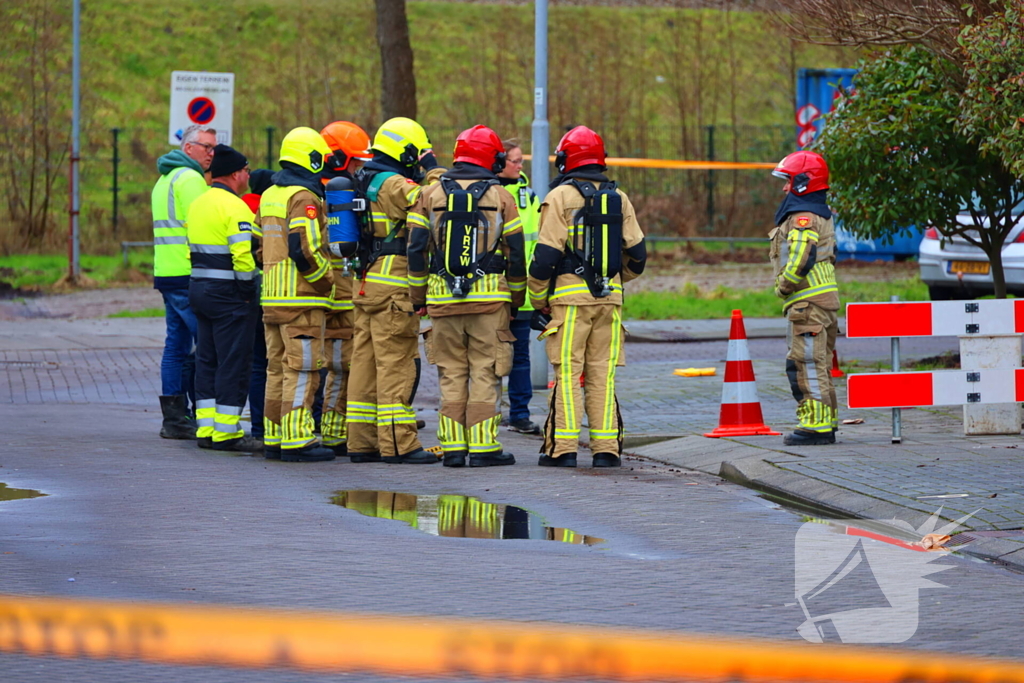 Ontruimingen en straat afgesloten na groot gaslek