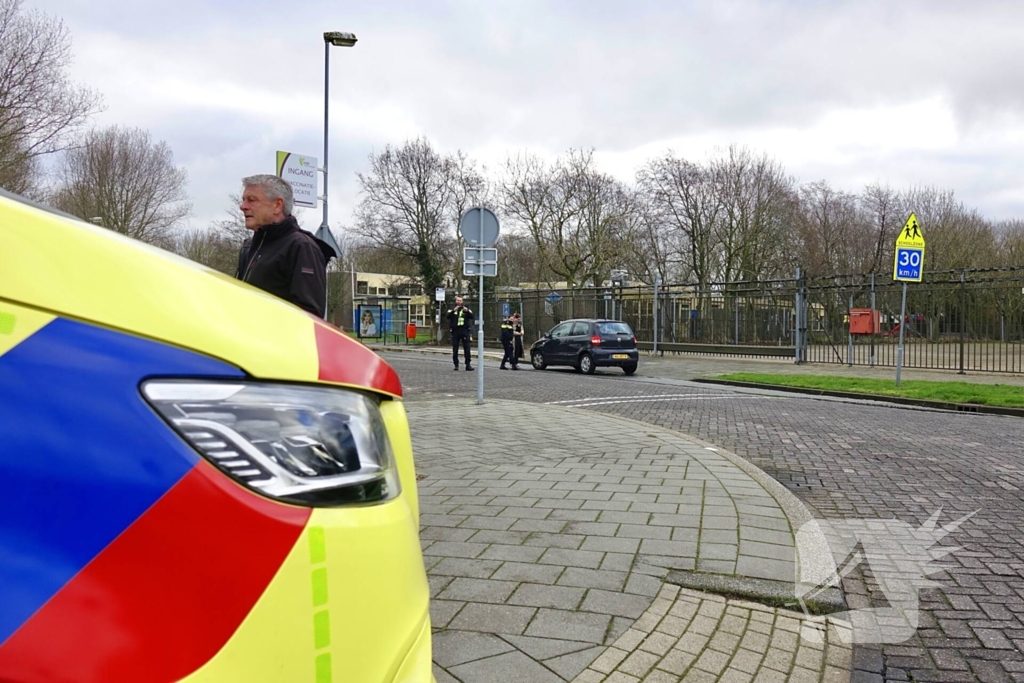 Fietser gewond bij aanrijding