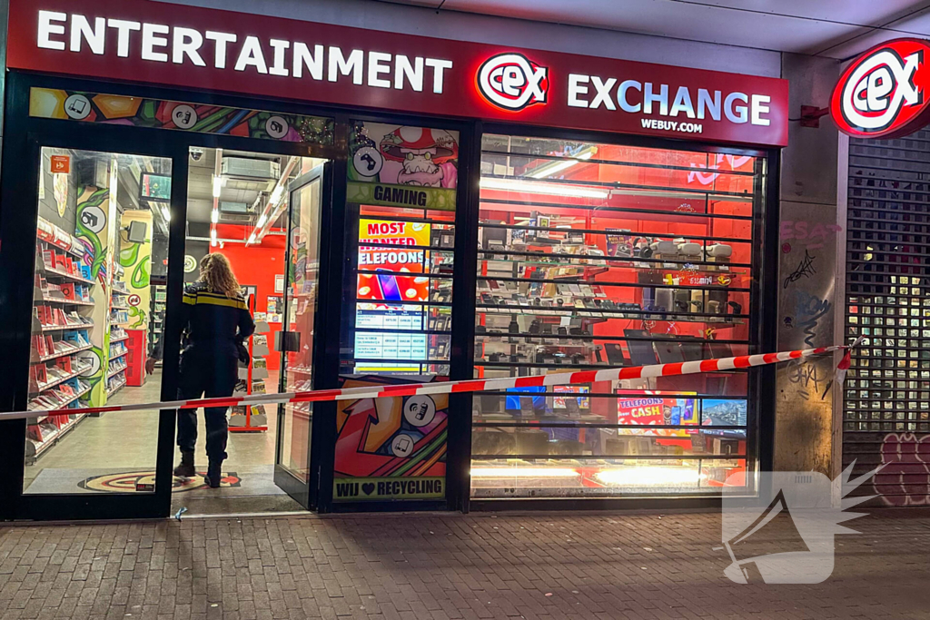Weer een overval op elektronicawinkel CeX