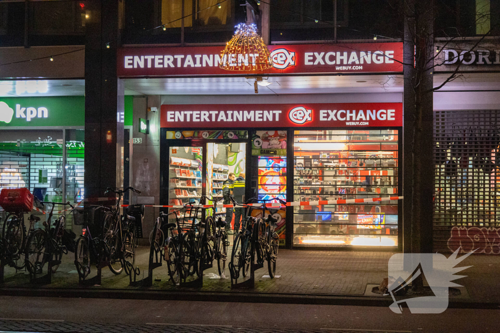 Weer een overval op elektronicawinkel CeX