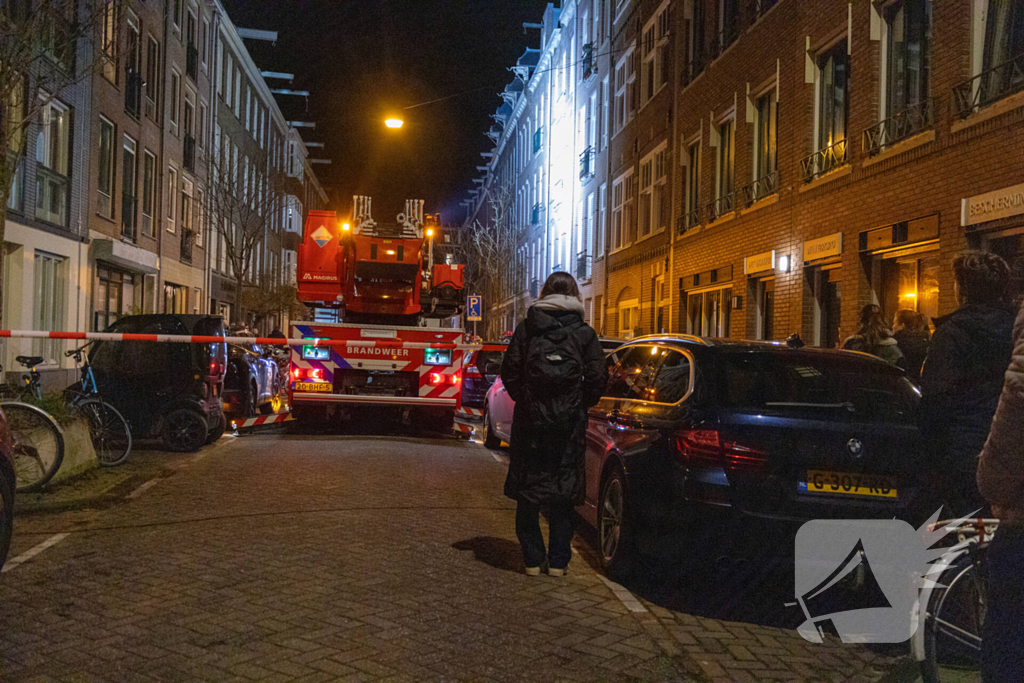 Veel rook bij brand op zolder