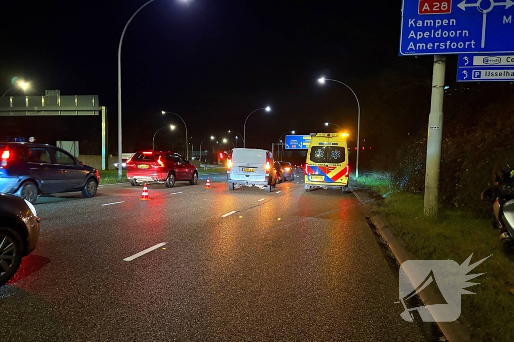 Flinke schade bij kettingbotsing