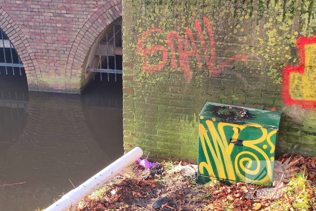 Toezichthouders blussen buitenbrand