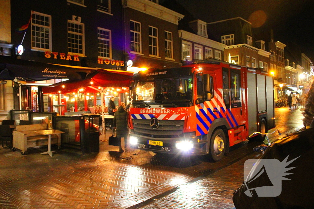 Brandweer voert nacontrole uit