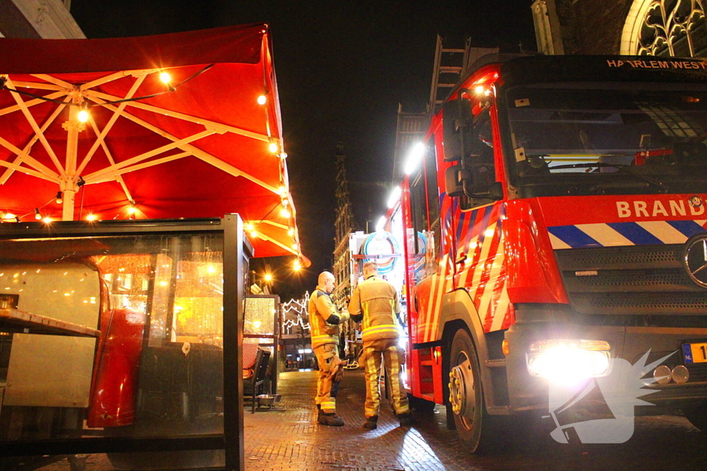 Brandweer voert nacontrole uit