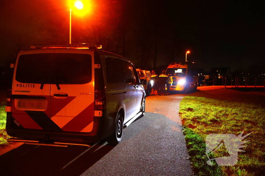 Vrouw raakt te water