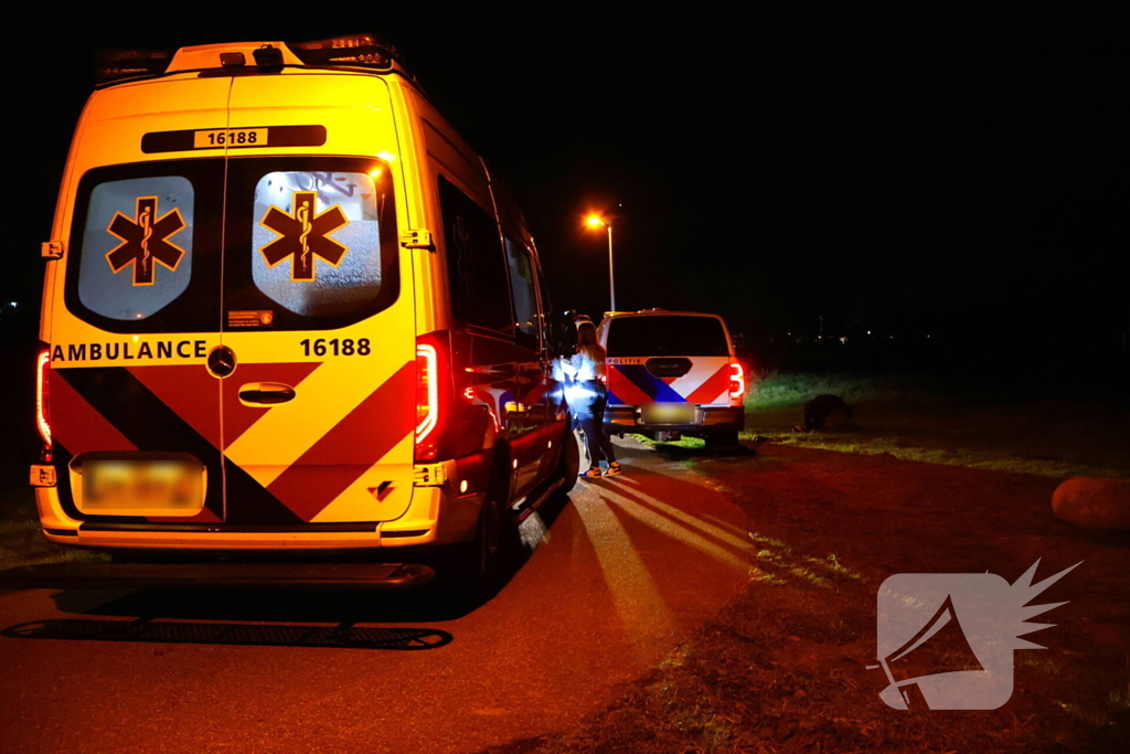 Vrouw raakt te water