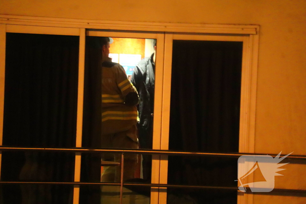 Brandlucht op vluchtelingenboot